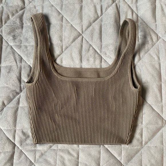 Babaton ribbed tank top - Picture 2 of 4